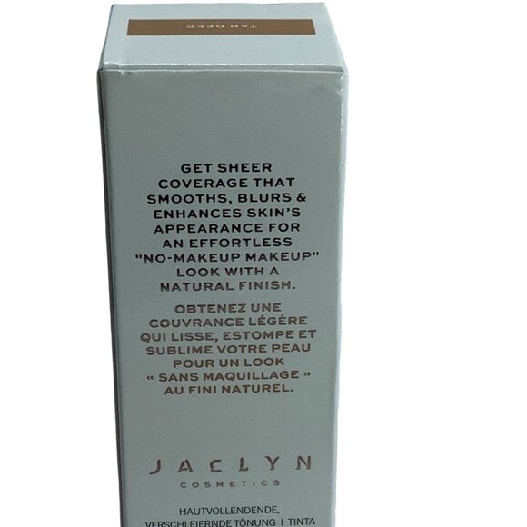 Jaclyn Cosmetics Skin Perfecting Blurring Tint Sheer Coverage Natural Tan Deep - Picture 4 of 7